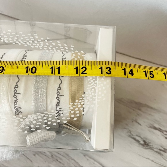 Elly & Emmy Baby My First Headband Stand With 5 Mix Headbands Bows Stars pom pom - Picture 12 of 13